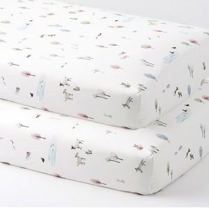 PBK Dakota woodland crib bedding. Set of 2!